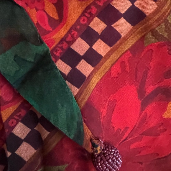 NWT Farm Rio for Anthropologie Blouse SZ XL *Sold Out* - Picture 7 of 7